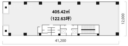 A-PLACE品川1F 間取り図