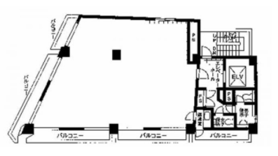 みづほビル6F 間取り図