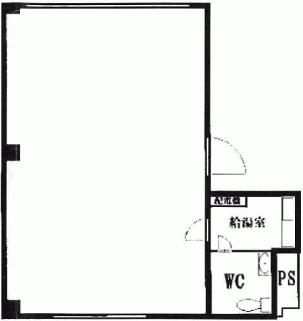 宝橋ビル3F 間取り図