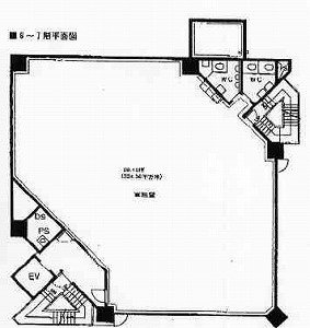 DS市ヶ谷ビルB1F 間取り図