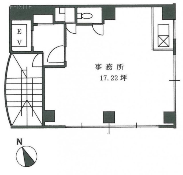 KAGAYAビルB1F 間取り図