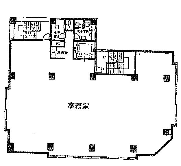 TOMACビル3F 間取り図