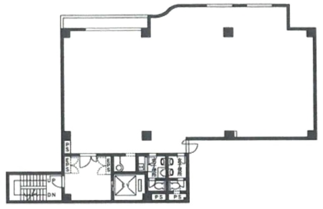 神田分銅ビル5F 間取り図