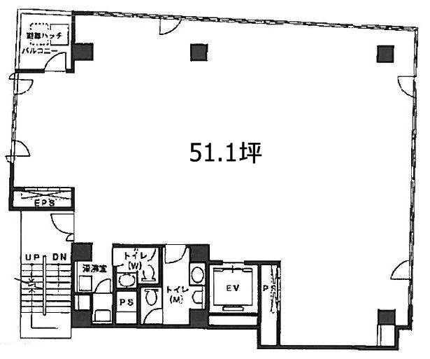 新宿KSビル8F 間取り図