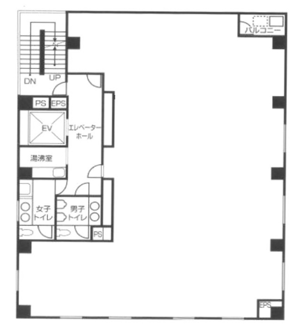 圭盟ビル4F 間取り図