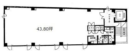 淡路町龍名館ビル4F 間取り図