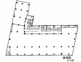 榮太楼ビル6F 間取り図