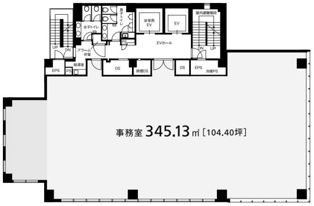 A-PLACE代々木9F 間取り図