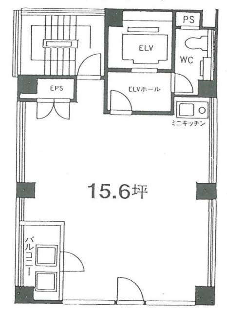 ニチリンビル4F 間取り図