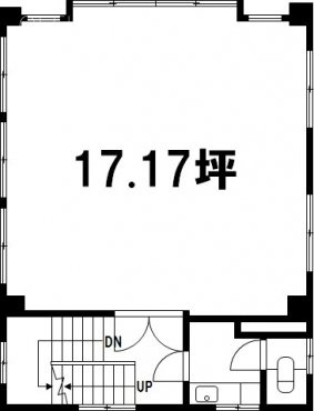 宮島ビル2F 間取り図
