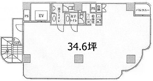 アークビル2F 間取り図