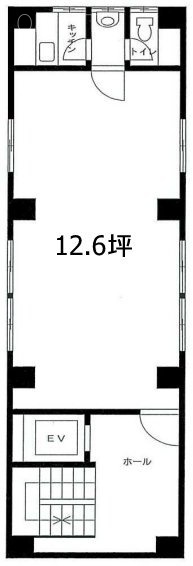 東洋ビル4F 間取り図