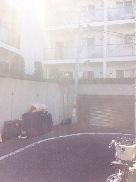 富士ハイツ ビル周辺道路