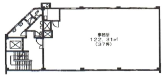 マグナ工業ビル5F 間取り図