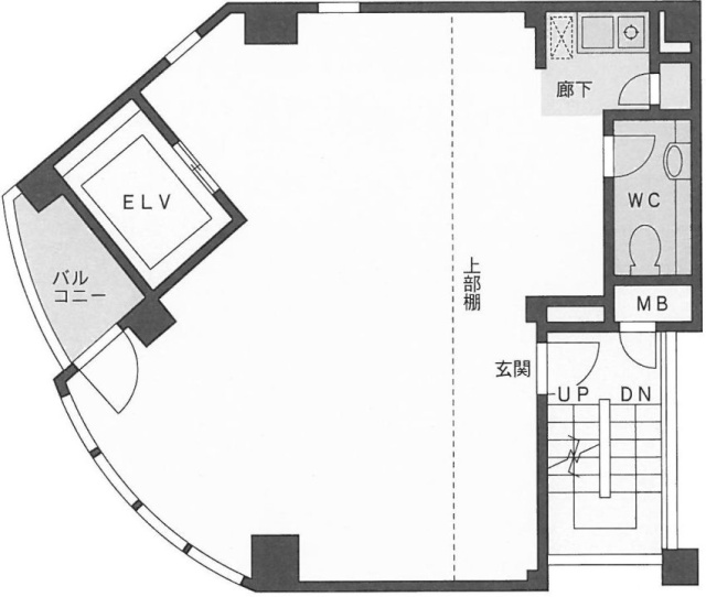 S:vort渋谷神南5F 間取り図