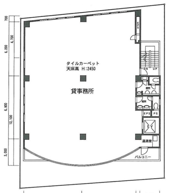 STSビル1F 間取り図