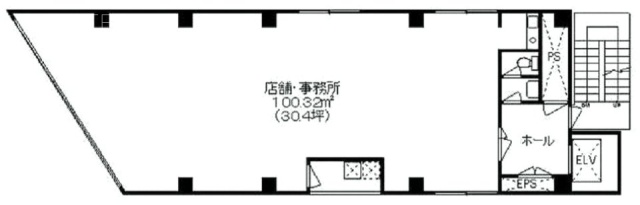 TRビル5F 間取り図