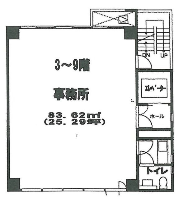 川上ビル6F 間取り図