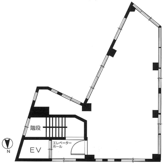 村越ビル5F 間取り図