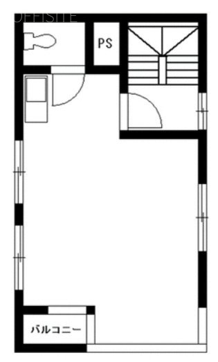 第二得丸ビル3F 間取り図