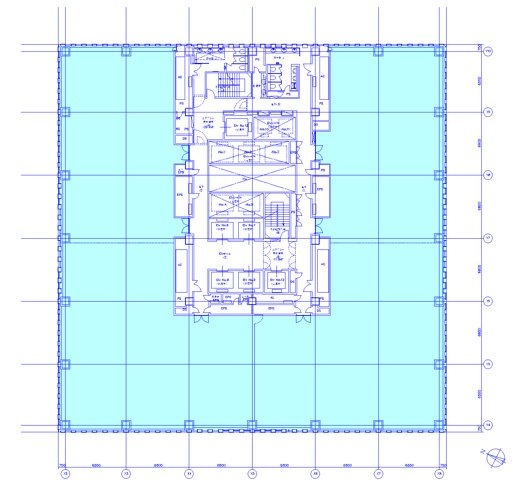 プルデンシャルタワー2F 間取り図