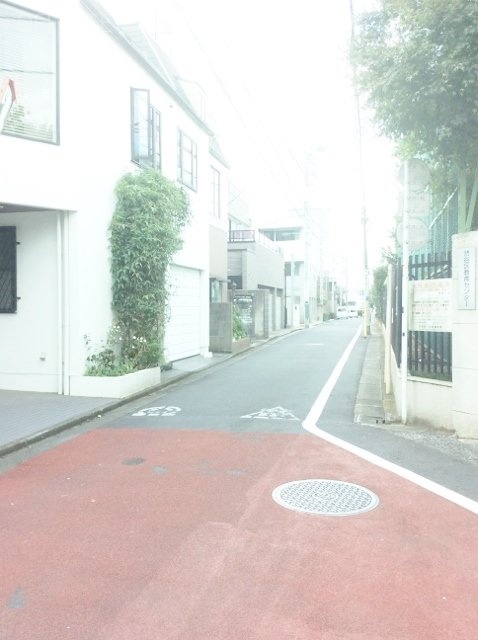 メゾン岡田 ビル周辺道路