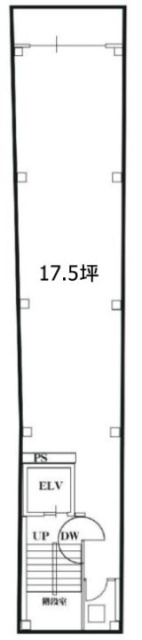 日拓高田馬場第3ビル2F 間取り図