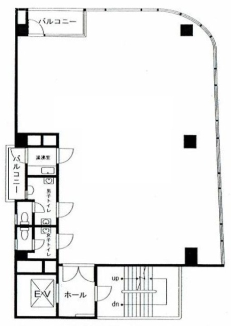 高千穂ビル4F 間取り図