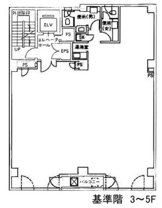 泰明ビル2F 間取り図