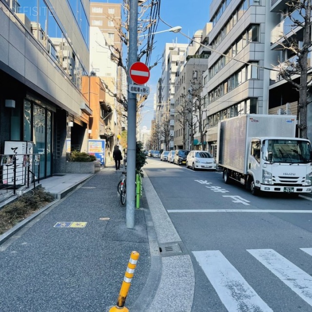 ヒューリック蛎殻町第2ビル ビル前面道路