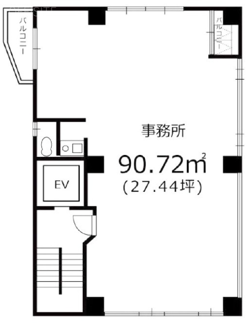 NNビル5F 間取り図