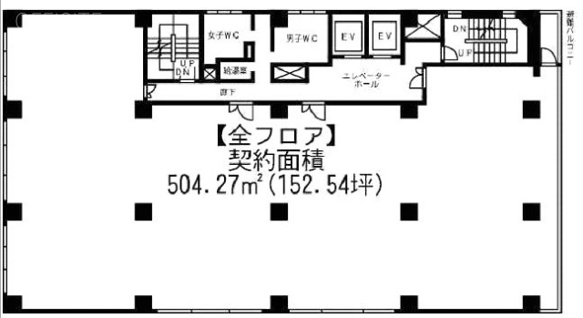 WISE NEXT新横浜503 間取り図