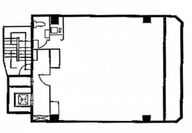赤坂エメラルドビル6F 間取り図