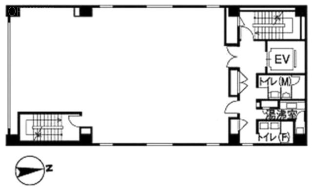 興和芝公園ビル9F 間取り図