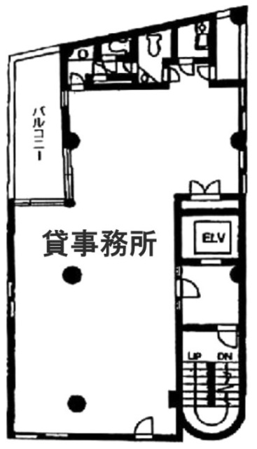 B’s笹塚ビル1F 間取り図