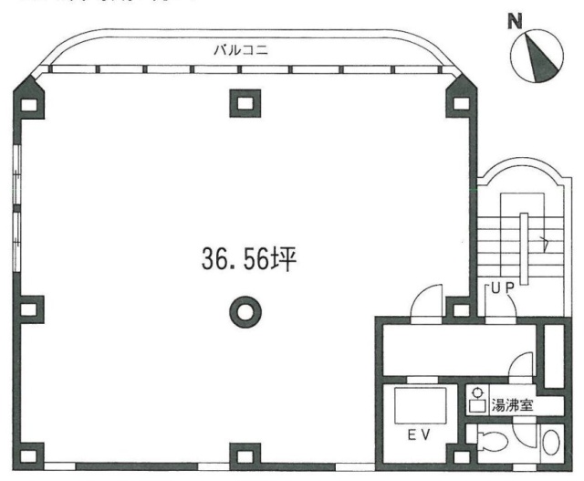 東麻布久永(ひがしあざぶきゅうえい)ビル4F 間取り図