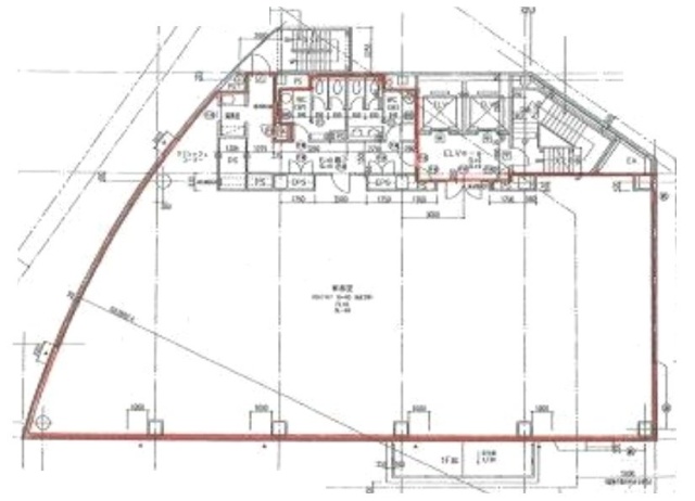 TIC王子ビル8F 間取り図