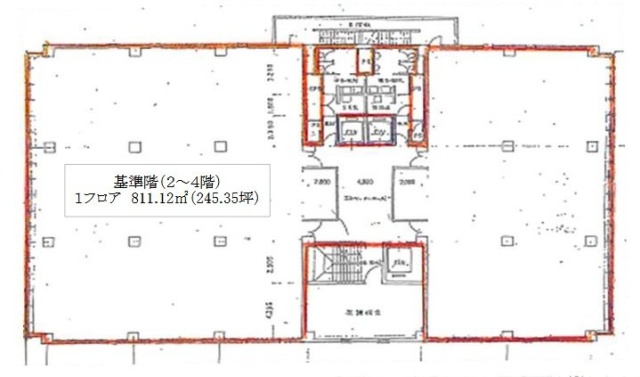 富士見KSビル2F～4F 間取り図
