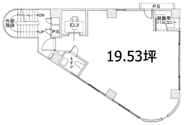 ズイホウビル2F 間取り図