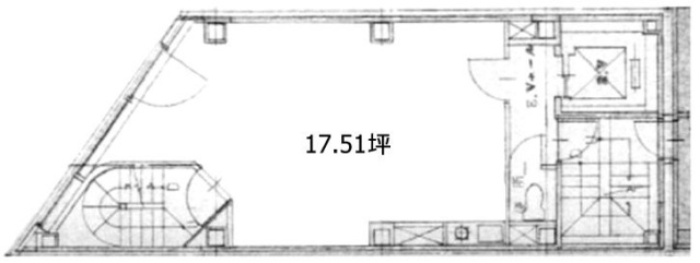 国際ビル4F 間取り図