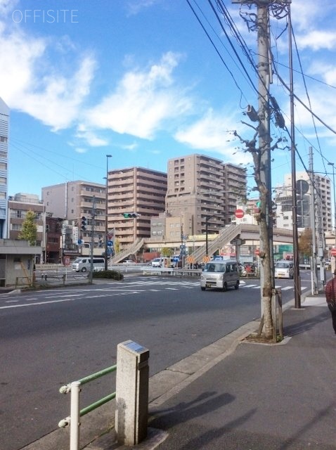 ハイツ北上野 ビル周辺道路