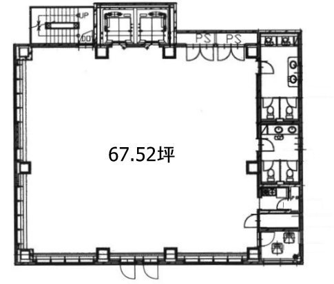 寿ビルディング2F 間取り図