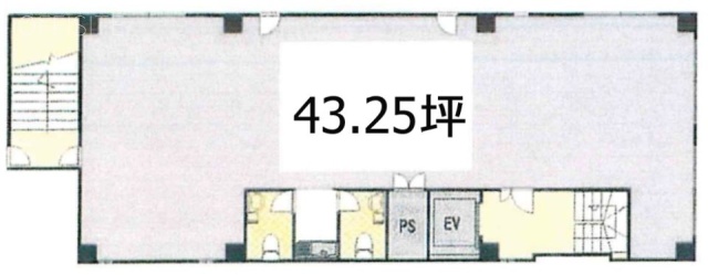 金葉ビル本館4F 間取り図