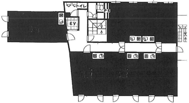 佐伯池袋ビル405 間取り図