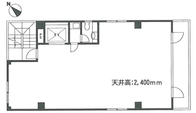 日本橋ホリビル5F 間取り図