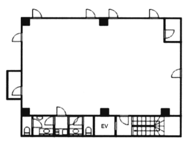 オフィスニューガイア浜松町No.172F 間取り図