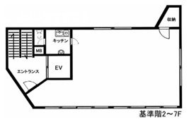 豊ビル3F 間取り図