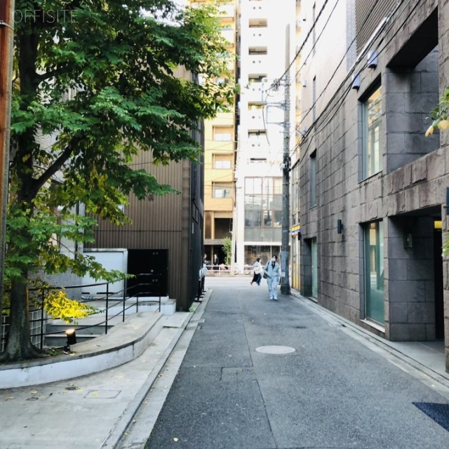 クレスト・イシイ ビル前面道路