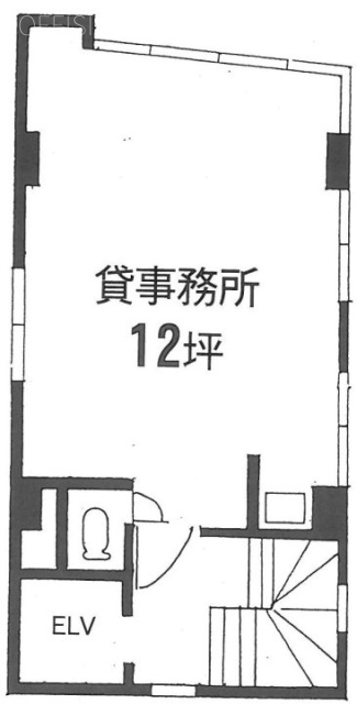 第14大協ビル4F 間取り図