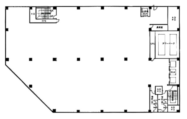 築地KYビルB04 間取り図